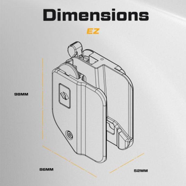 נרתיק שליפה קדמית מהירה לזיג P320 עם משתיק כוונת, למשתמשי ימין ושמאל(5)