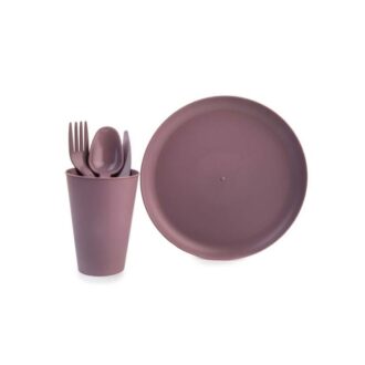 סט פיקניק רב פעמי ל-6 אנשים – צלחות, כוסות וסכו”ם – סגול(1) סט פיקניק רב פעמי ל-6 אנשים – צלחות, כוסות וסכו”ם – סגול(1)