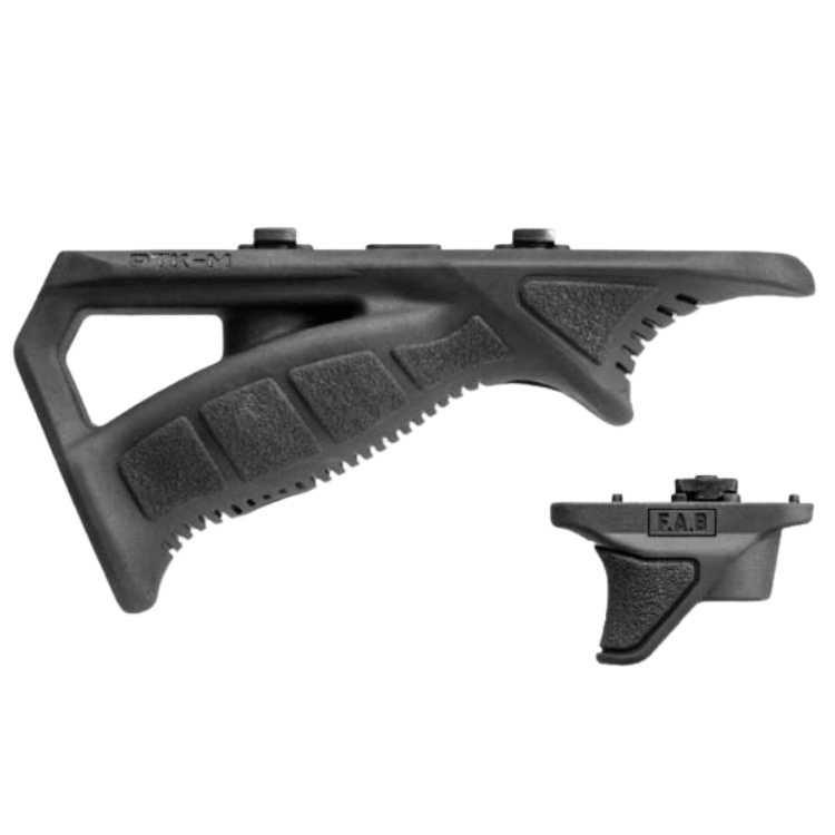 ידית אחיזה M-LOCK שחורה עם מנח אגודל פאב fx-ptkmcb