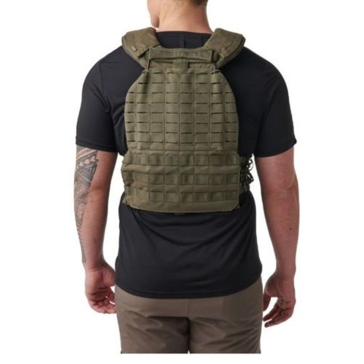 אפוד קל משקל ירוק גב