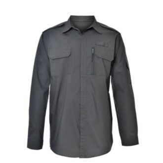 חולצה טקטית מכופתרת עם שרוול ארוך – COMBATEX – אפור חולצה טקטית מכופתרת עם שרוול ארוך – COMBATEX – אפור