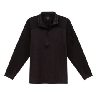 חולצה טקטית עם רוכסן - COMBATEX - שחור