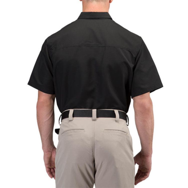 חולצה טקטית קצרה SHORT FAST-TAC – שחור (1)