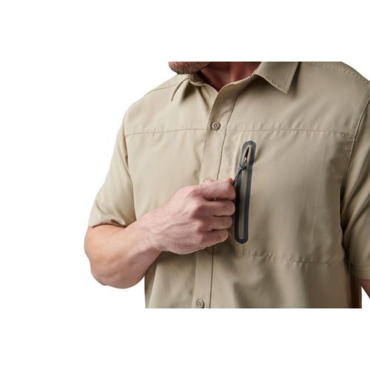 חולצה קצרה לגבר דגם מרקסמן MARKSMAN UTILITY – חאקי (2)