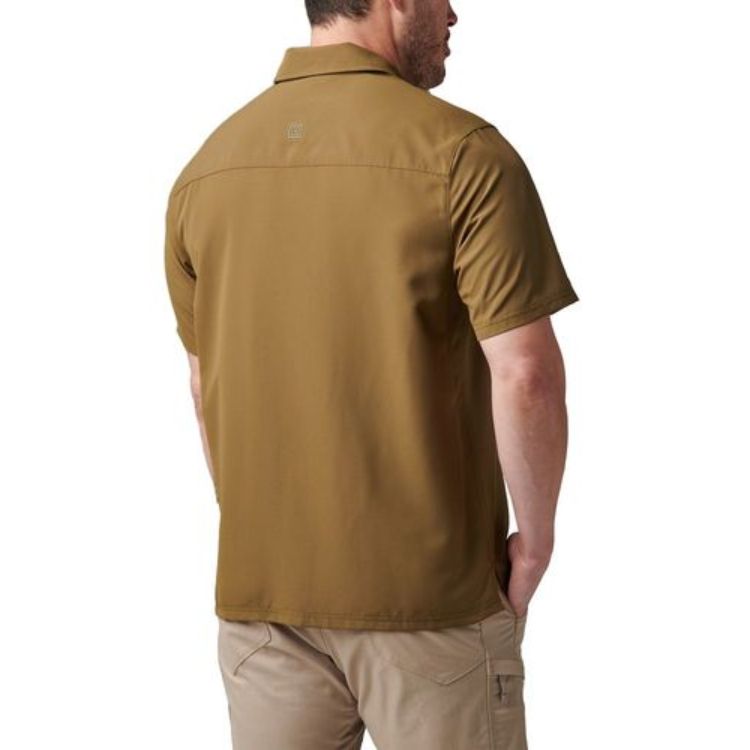 חולצה קצרה לגבר דגם מרקסמן MARKSMAN UTILITY – ירוק כהה (1)