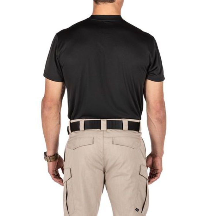 חולצות טי שירט לגברים דגם PERFORMANCE – מארז זוגי – שחור (1)