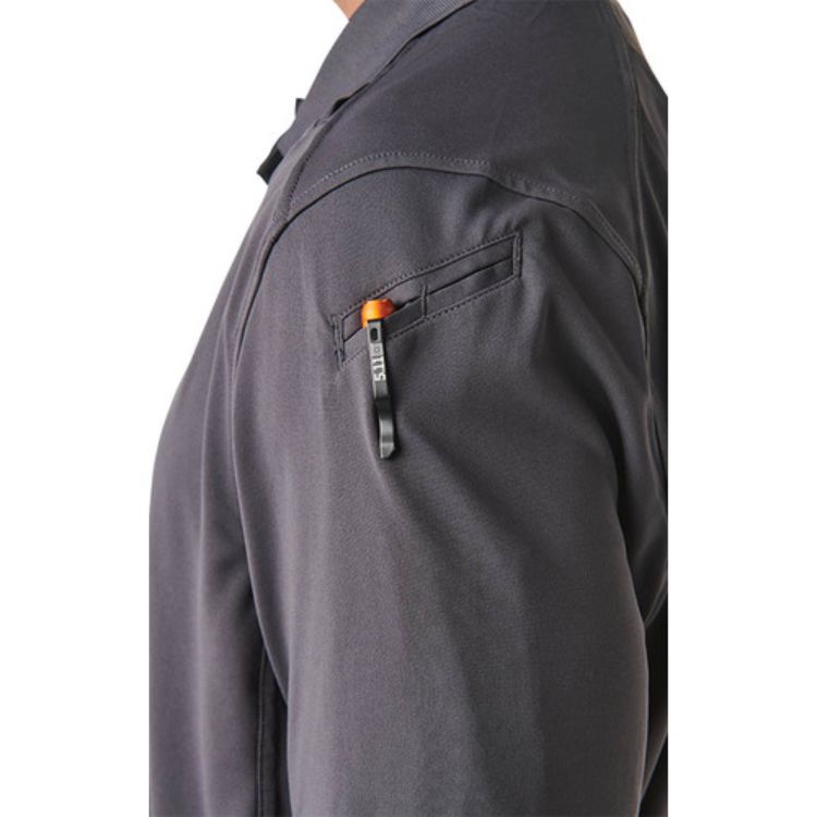 חולצות פולו לגברים דגם Helios – אפור בהיר (1)