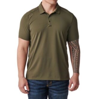 חולצת פולו דגם PARAMOUNT - ירוק ריינג'ר