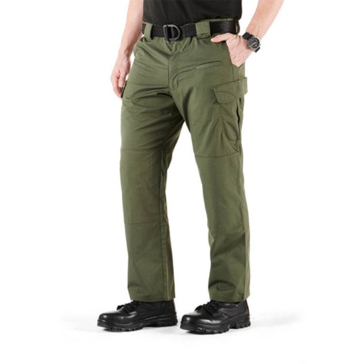 מכנסיים טקטיים לגברים STRYKE – ירוק כהה (3)