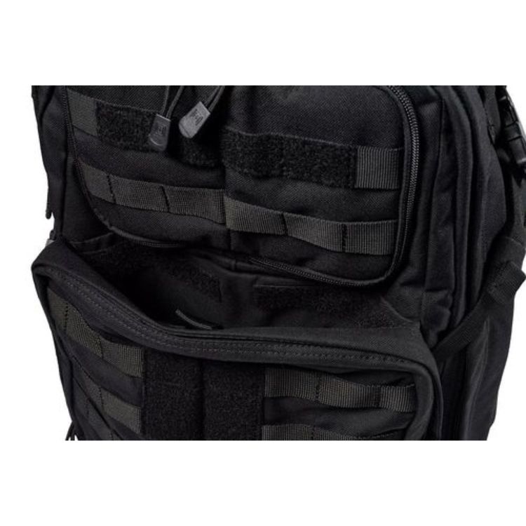 תיק מודולרי עם חיבור MOLLE ותאים מרובים RUSH24 2.0 – שחור (5)