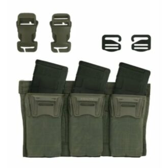 פונדה ל-3 מחסניות 5.56, דגם PINCER PLACARD של Agilite – ירוק (1) פונדה ל-3 מחסניות 5.56, דגם PINCER PLACARD של Agilite – ירוק (1)