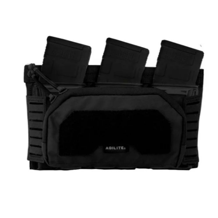 פונדה ל-3 מחסניות 5.56, דגם PINCER PLACARD של Agilite – שחור (1)