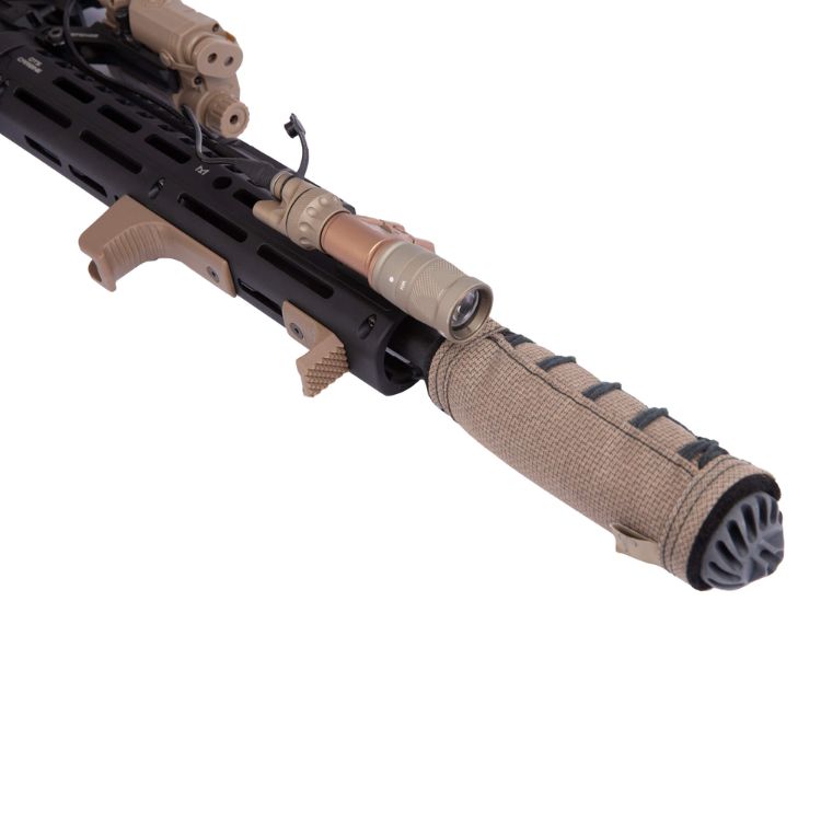 סט סטופר לנשק M16 M4, שני חלקים – IMI Defense M-Lok C-Grip – מדברי (1)