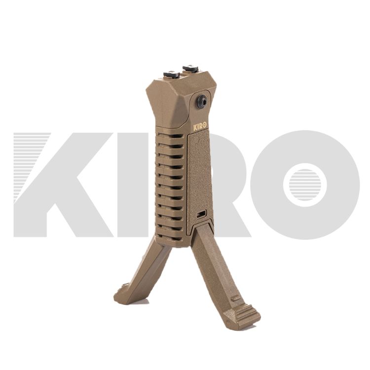דורגל ביפוד טקטי קצר KIRO SDBM לאחיזה קדמית – מדברי